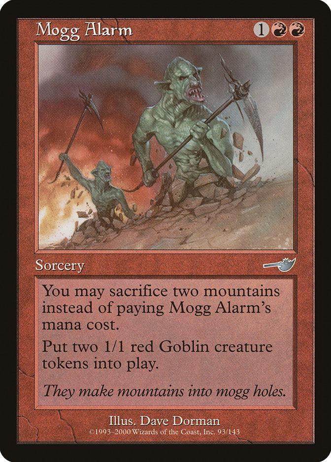 Mogg Alarm - [Foil] Nemesis (NEM)