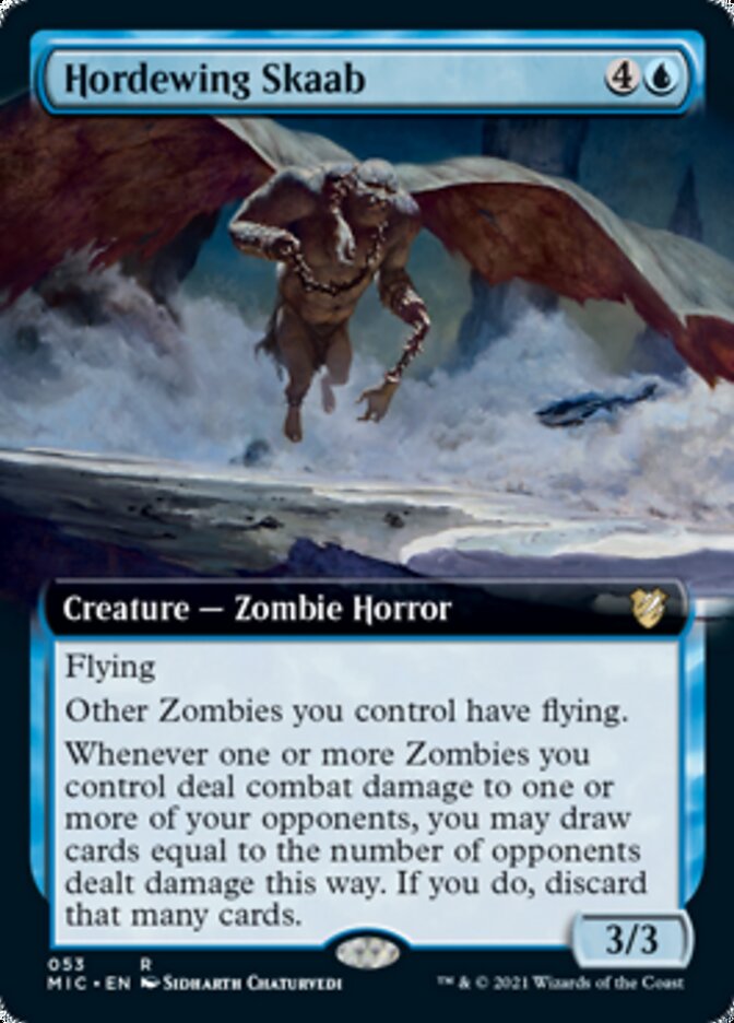 Hordewing Skaab - [Extended Art] Midnight Hunt Commander (MIC)