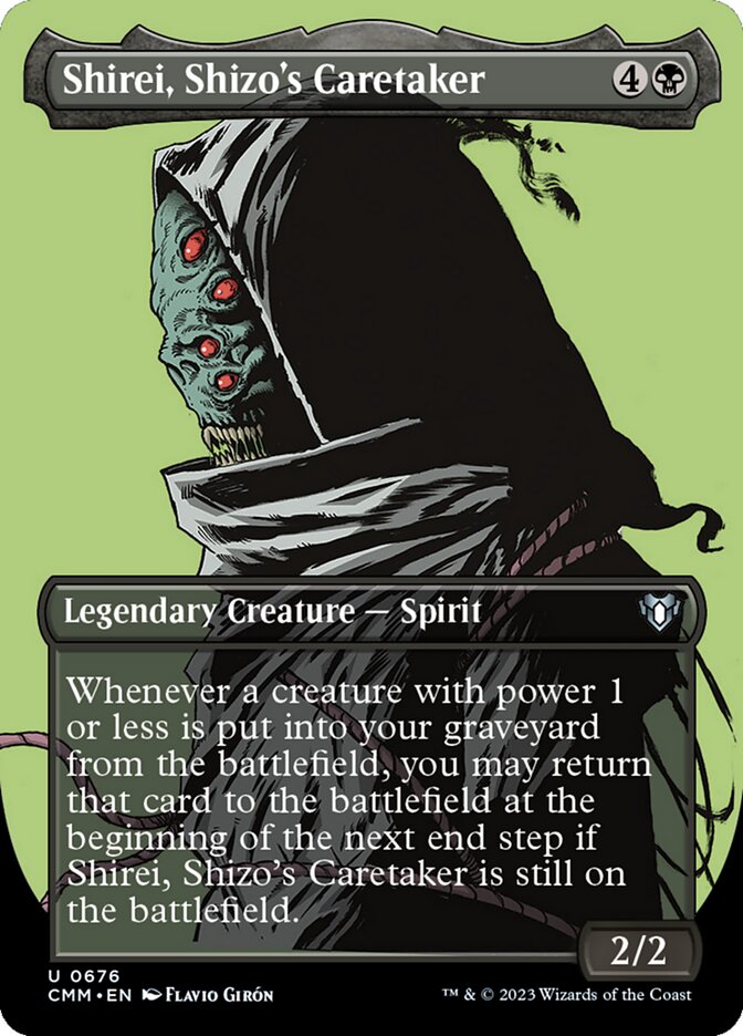 Shirei, Shizo's Caretaker - [Borderless] Commander Masters (CMM)