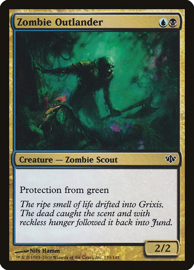 Zombie Outlander - [Foil] Conflux (CON)