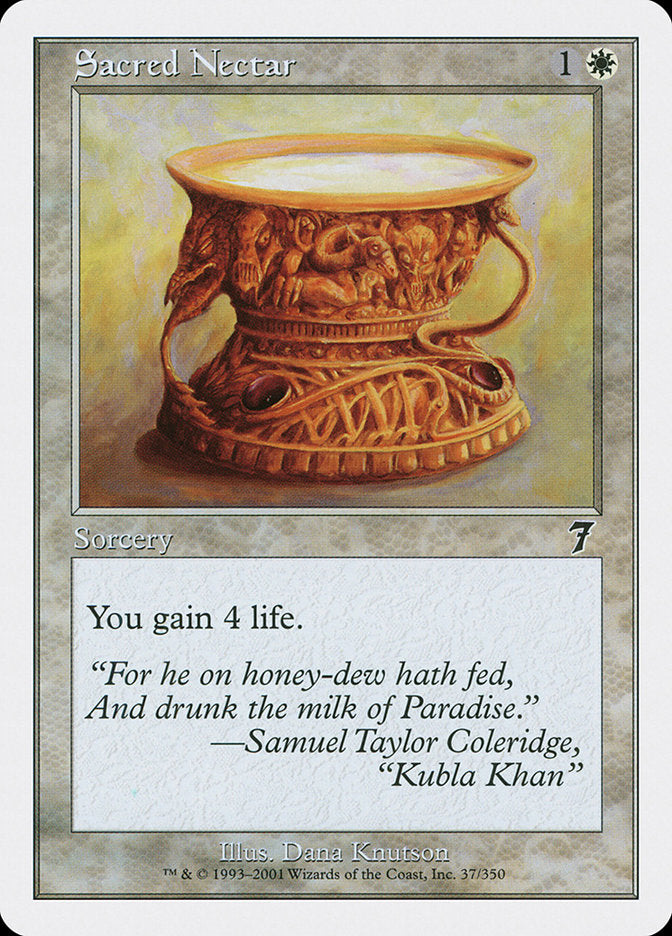 Sacred Nectar - Seventh Edition (7ED)