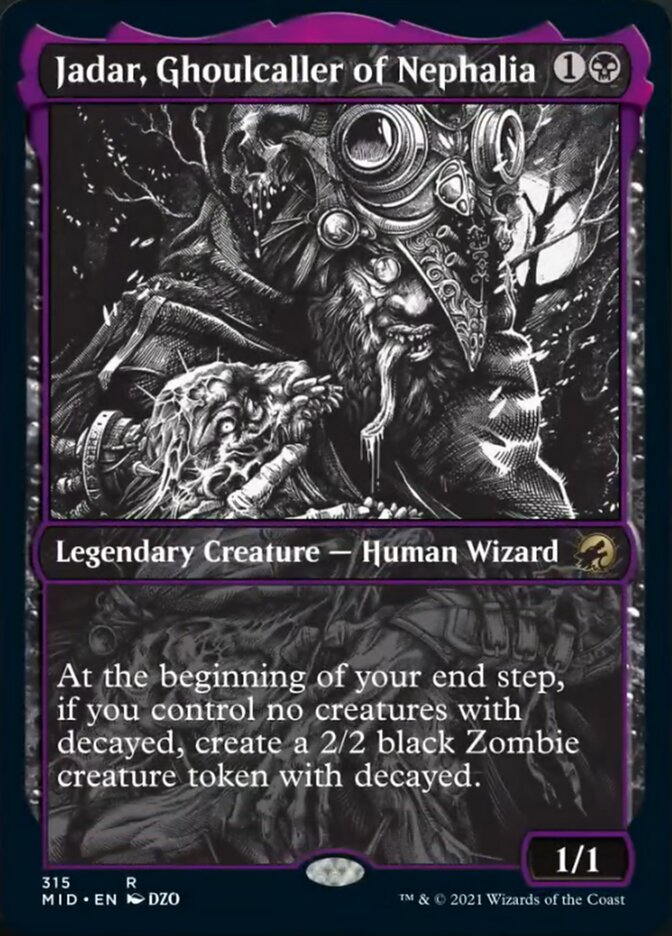Jadar, Ghoulcaller of Nephalia - [Showcase] Innistrad: Midnight Hunt (MID)