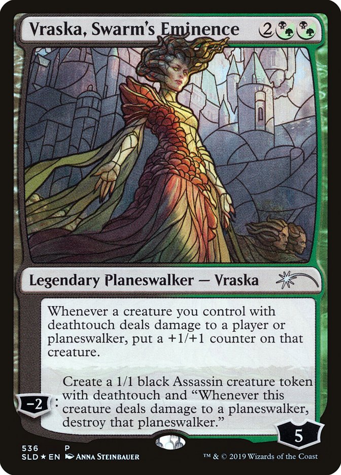 Vraska, Swarm's Eminence (536) - [Foil] Secret Lair Drop (SLD)