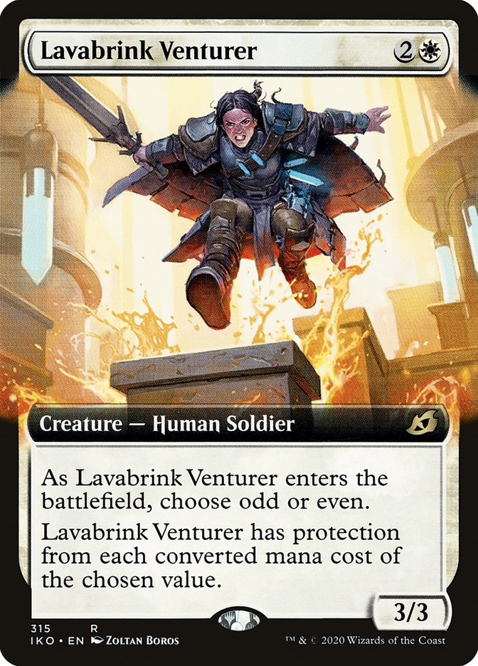 Lavabrink Venturer - [Foil, Extended Art] Ikoria: Lair of Behemoths (IKO)