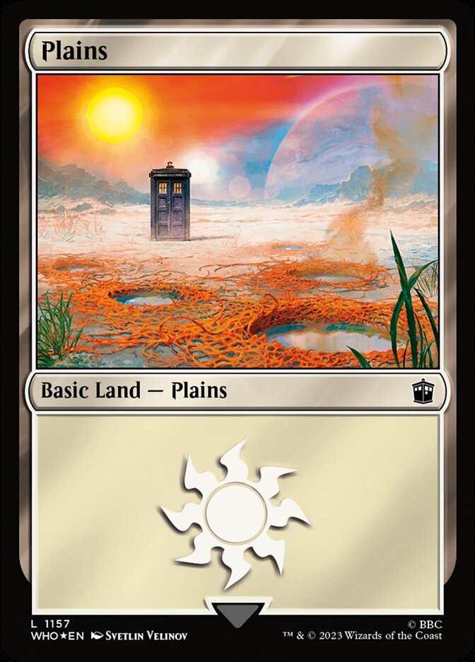 Plains (1157) - [Surge Foil] Doctor Who (WHO)