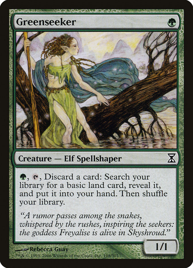 Greenseeker - [Foil] Time Spiral (TSP)