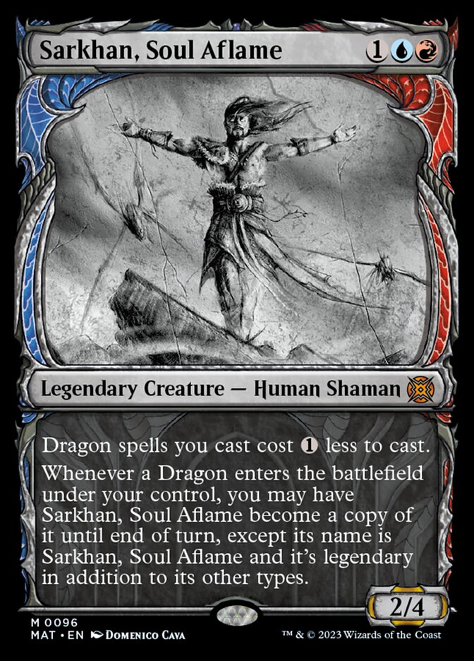 Sarkhan, Soul Aflame - [Foil, Showcase] March of the Machine: The Aftermath (MAT)