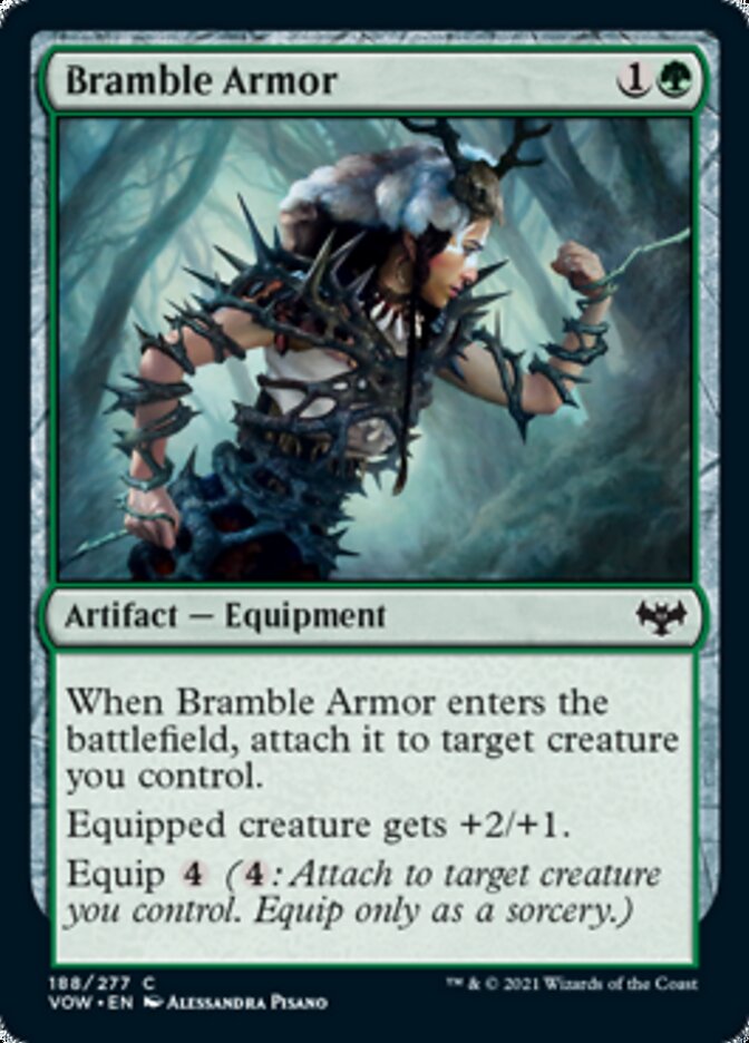 Bramble Armor - [Foil] Innistrad: Crimson Vow (VOW)