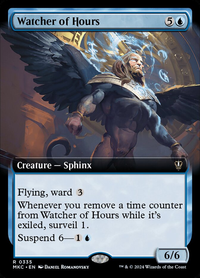 Watcher of Hours - [Extended Art] Murders at Karlov Manor Commander (MKC)