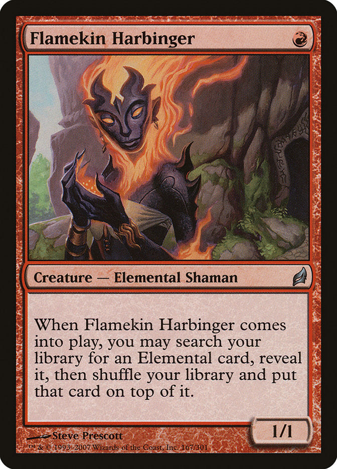 Flamekin Harbinger - [Foil] Lorwyn (LRW)