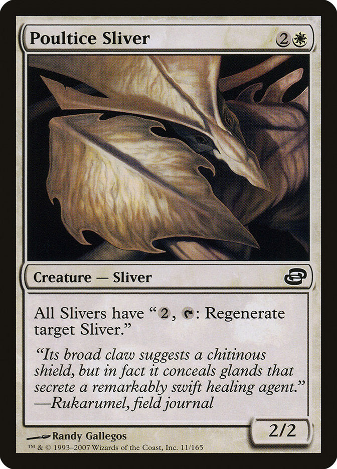 Poultice Sliver - [Foil] Planar Chaos (PLC)