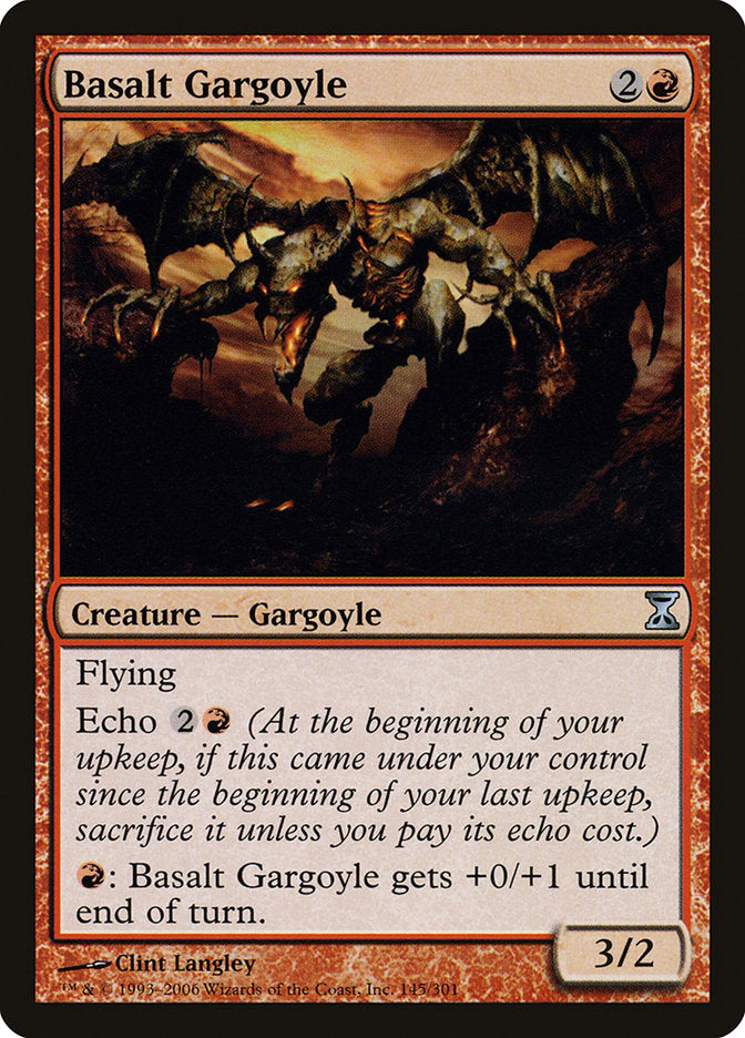 Basalt Gargoyle - [Foil] Time Spiral (TSP)