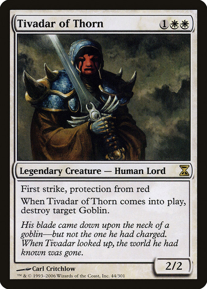 Tivadar of Thorn - Time Spiral (TSP)