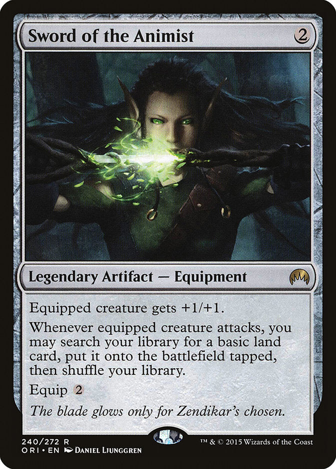 Sword of the Animist - Magic Origins (ORI)