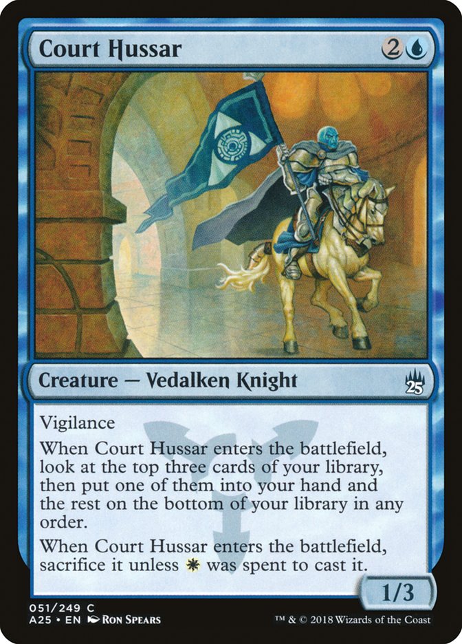Court Hussar - [Foil] Masters 25 (A25)