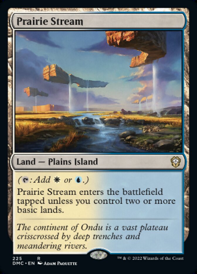 Prairie Stream - [Foil] Dominaria United Commander (DMC)
