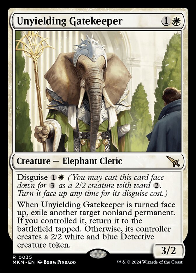 Unyielding Gatekeeper - [Foil] Murders at Karlov Manor (MKM)