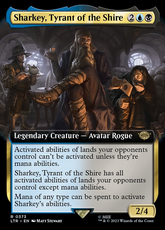 Sharkey, Tyrant of the Shire - [Extended Art] The Lord of the Rings: Tales of Middle-earth (LTR)