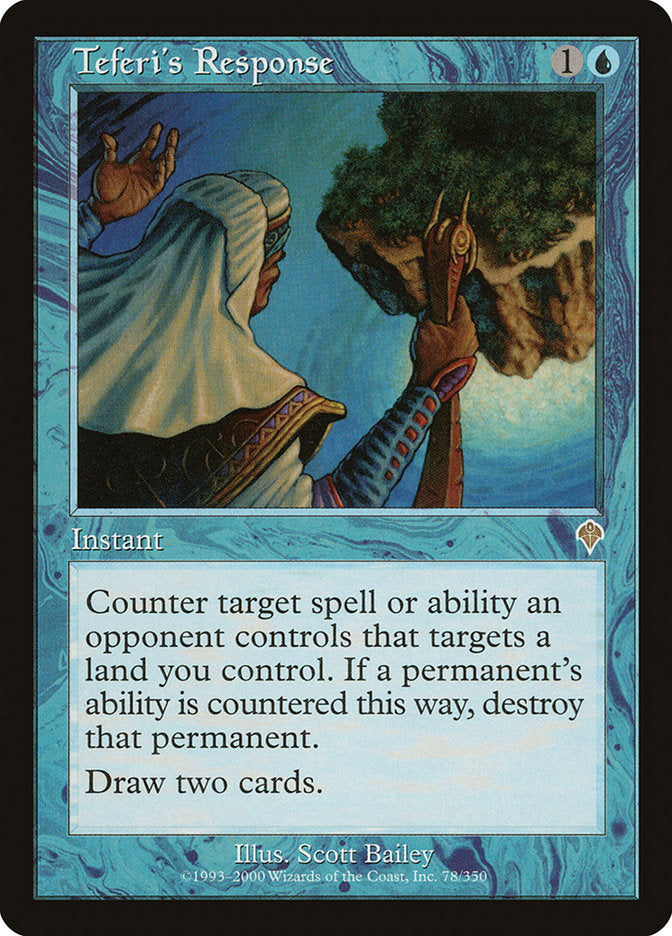 Teferi's Response - [Foil, Retro Frame] Invasion (INV)