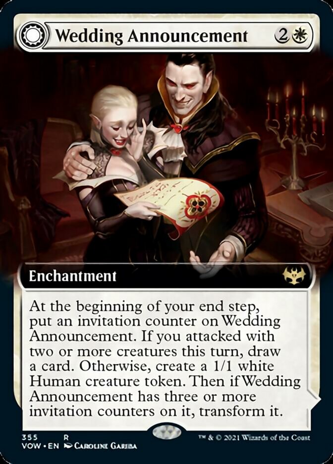 Wedding Announcement // Wedding Festivity - [Extended Art] Innistrad: Crimson Vow (VOW)