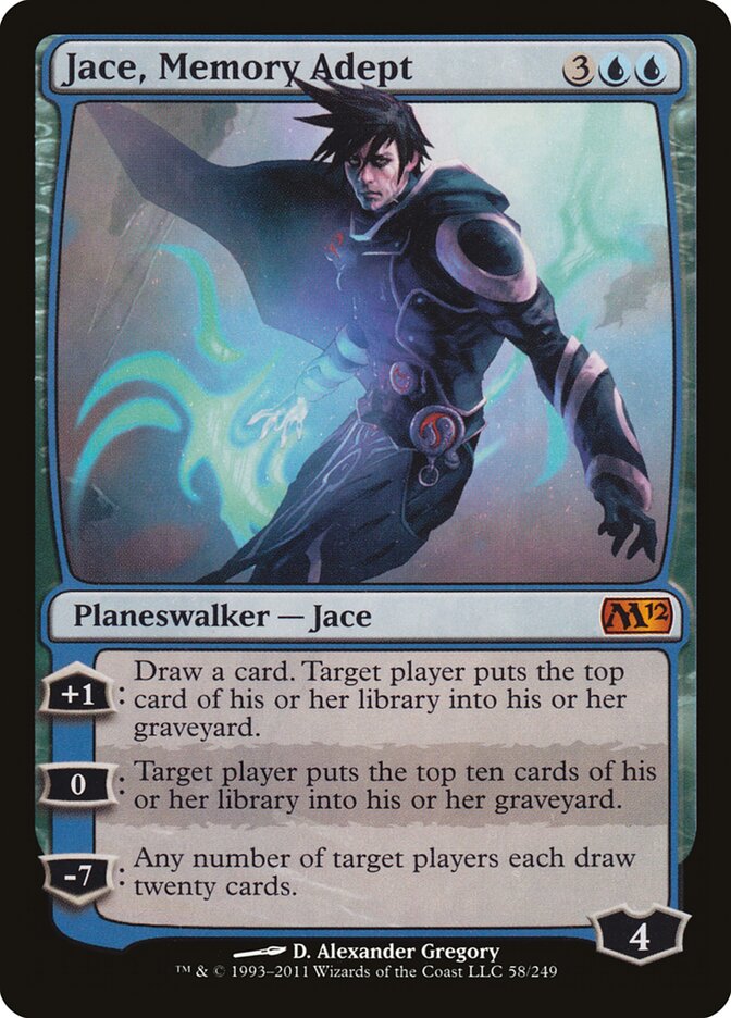 Jace, Memory Adept - [Foil] Magic 2012 (M12)