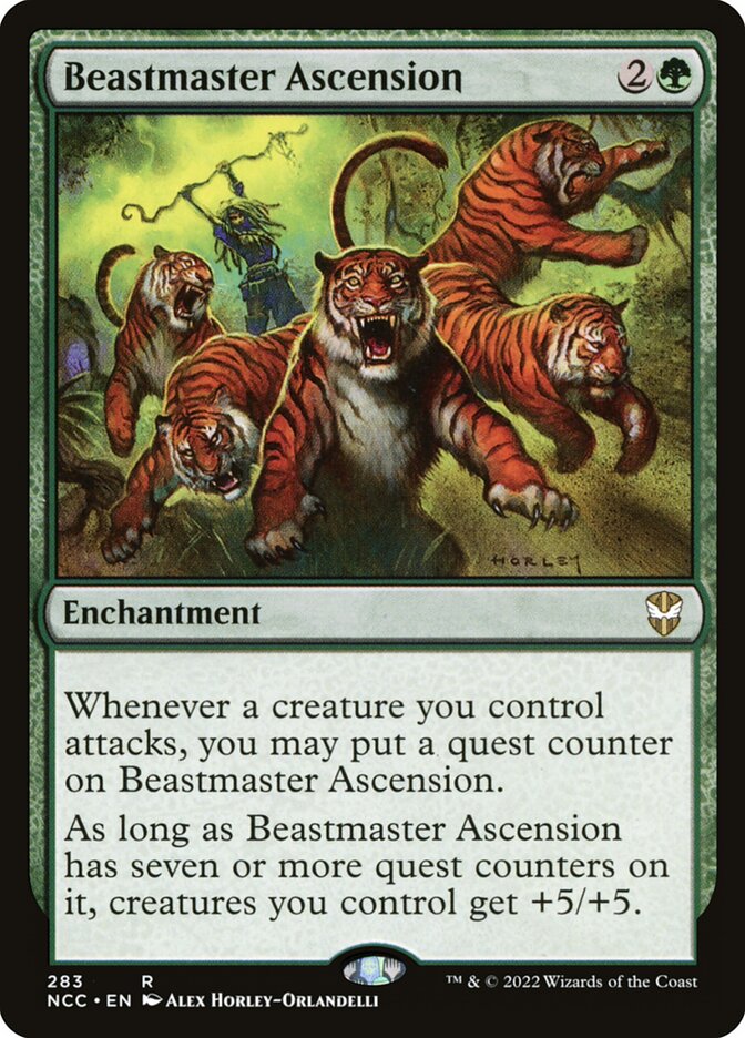 Beastmaster Ascension - [Foil] New Capenna Commander (NCC)
