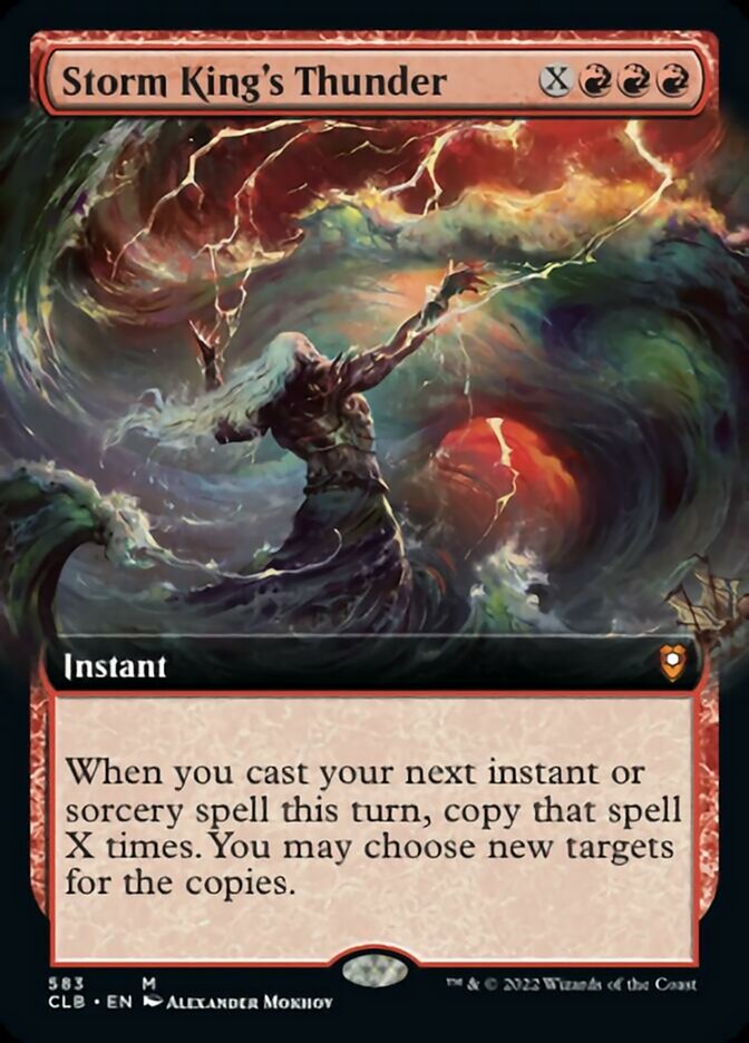 Storm King's Thunder - [Extended Art] Commander Legends: Battle for Baldur's Gate (CLB)