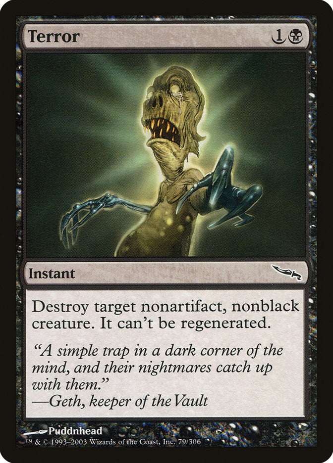Terror - [Foil] Mirrodin (MRD)