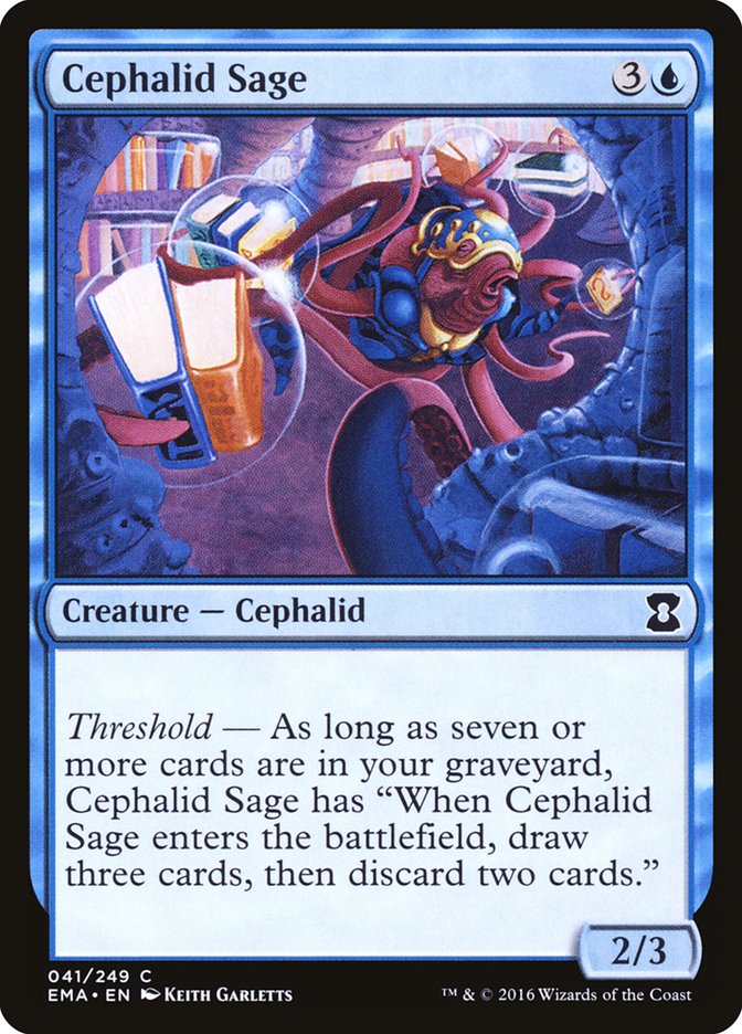 Cephalid Sage - [Foil] Eternal Masters (EMA)