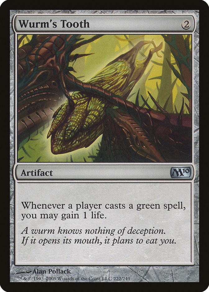 Wurm's Tooth - [Foil] Magic 2010 (M10)
