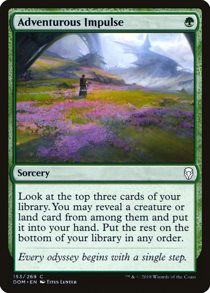 Adventurous Impulse - [Foil] Dominaria (DOM)