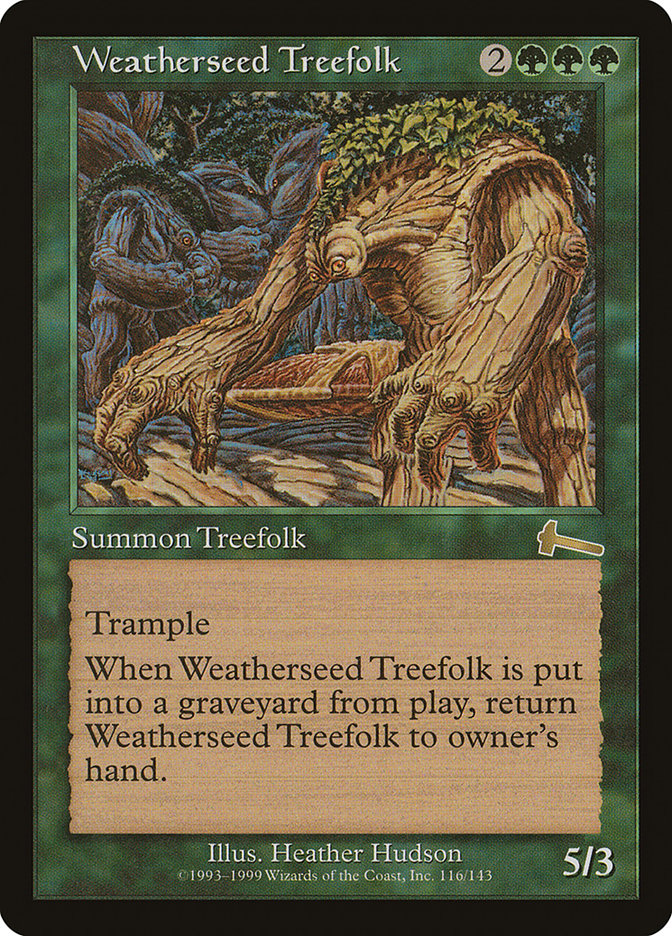 Weatherseed Treefolk - [Foil] Urza's Legacy (ULG)