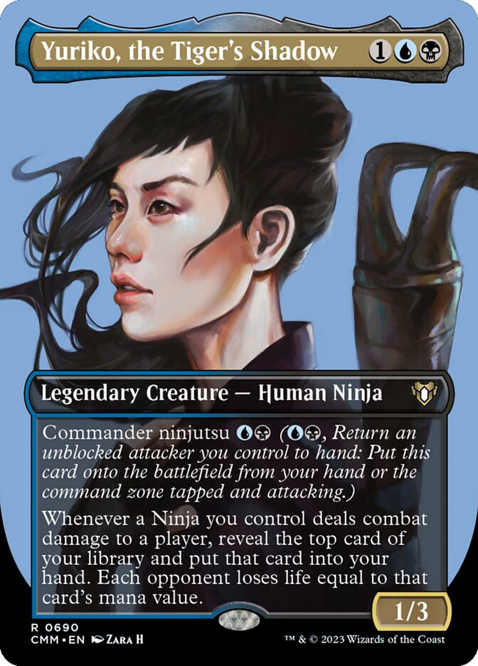 Yuriko, the Tiger's Shadow - [Borderless] Commander Masters (CMM)