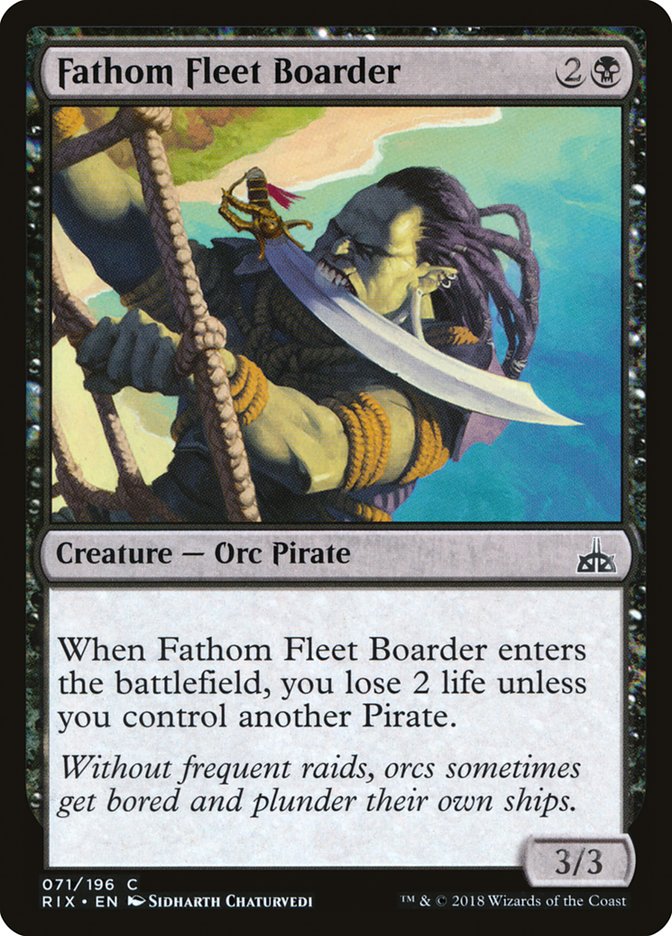 Fathom Fleet Boarder - Rivals of Ixalan (RIX)