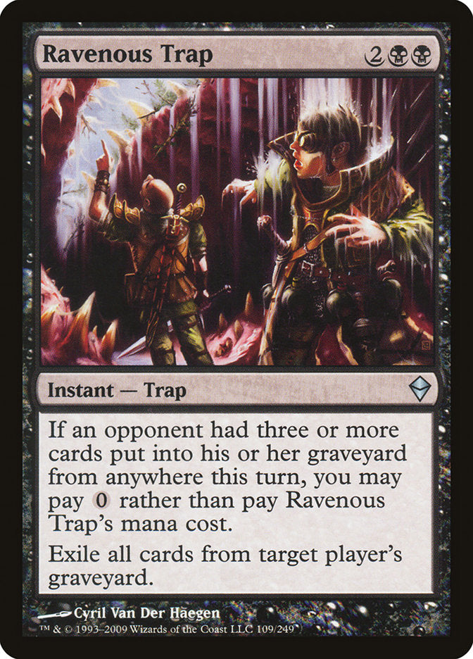 Ravenous Trap - [Foil] Zendikar (ZEN)