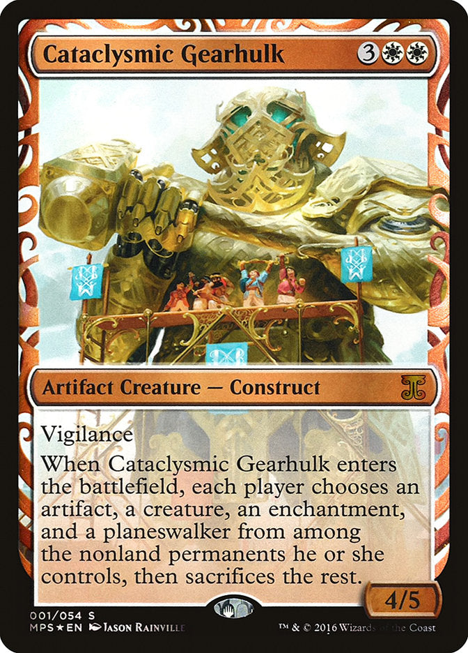 Cataclysmic Gearhulk - [Foil] Kaladesh Inventions (MPS)