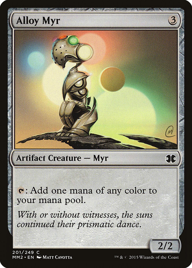 Alloy Myr - [Foil] Modern Masters 2015 (MM2)