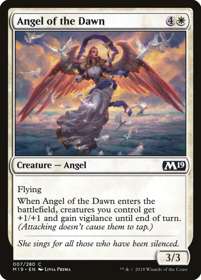 Angel of the Dawn - [Foil] Core Set 2019 (M19)
