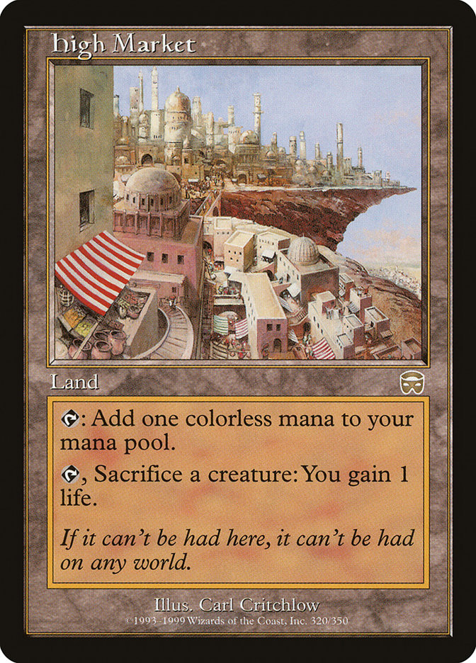 High Market - [Foil] Mercadian Masques (MMQ)