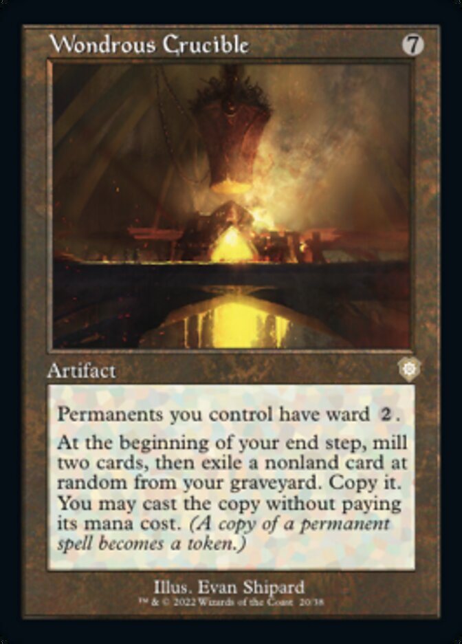 Wondrous Crucible - The Brothers' War Commander (BRC)