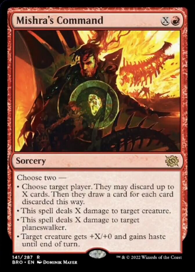 Mishra's Command - [Foil] The Brothers' War (BRO)