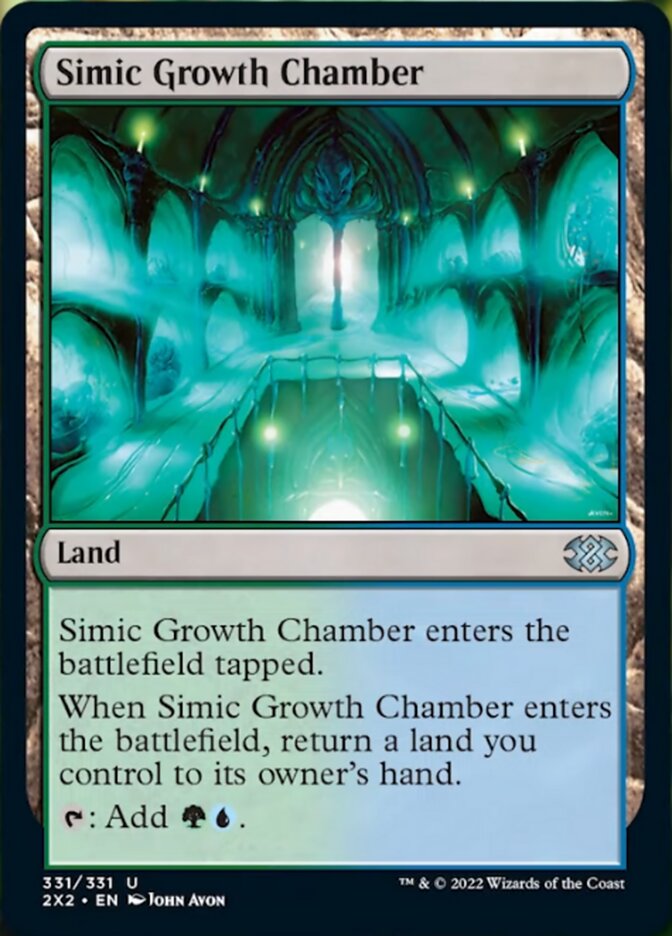 Simic Growth Chamber - [Foil] Double Masters 2022 (2X2)