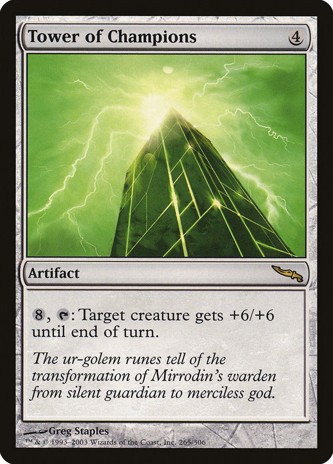 Tower of Champions - [Foil] Mirrodin (MRD)