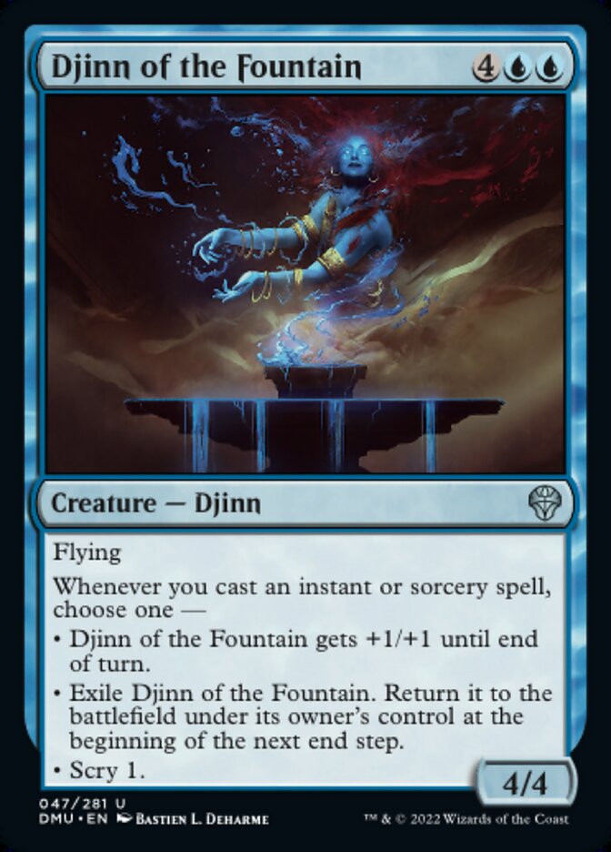 Djinn of the Fountain - Dominaria United (DMU)