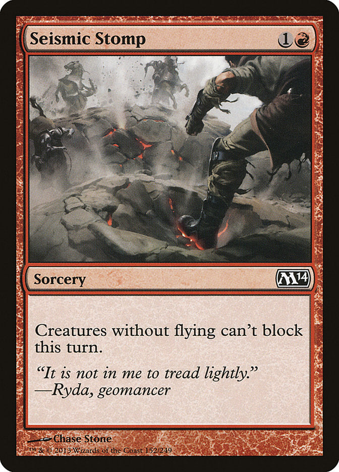 Seismic Stomp - [Foil] Magic 2014 (M14)