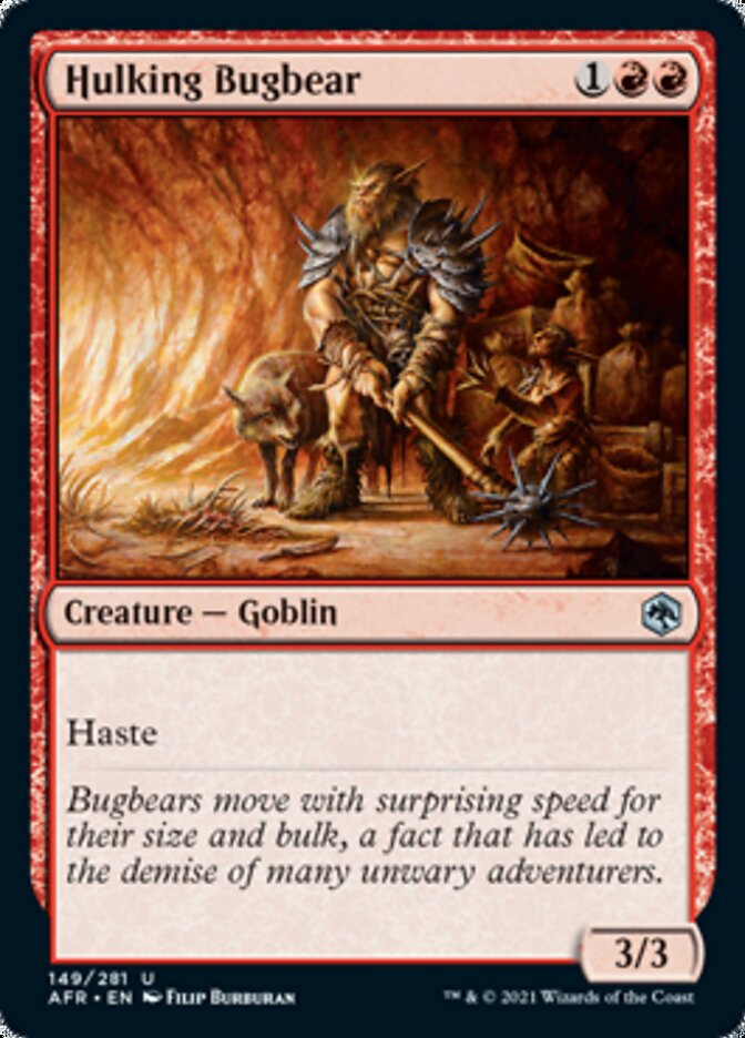 Hulking Bugbear - [Foil] Adventures in the Forgotten Realms (AFR)
