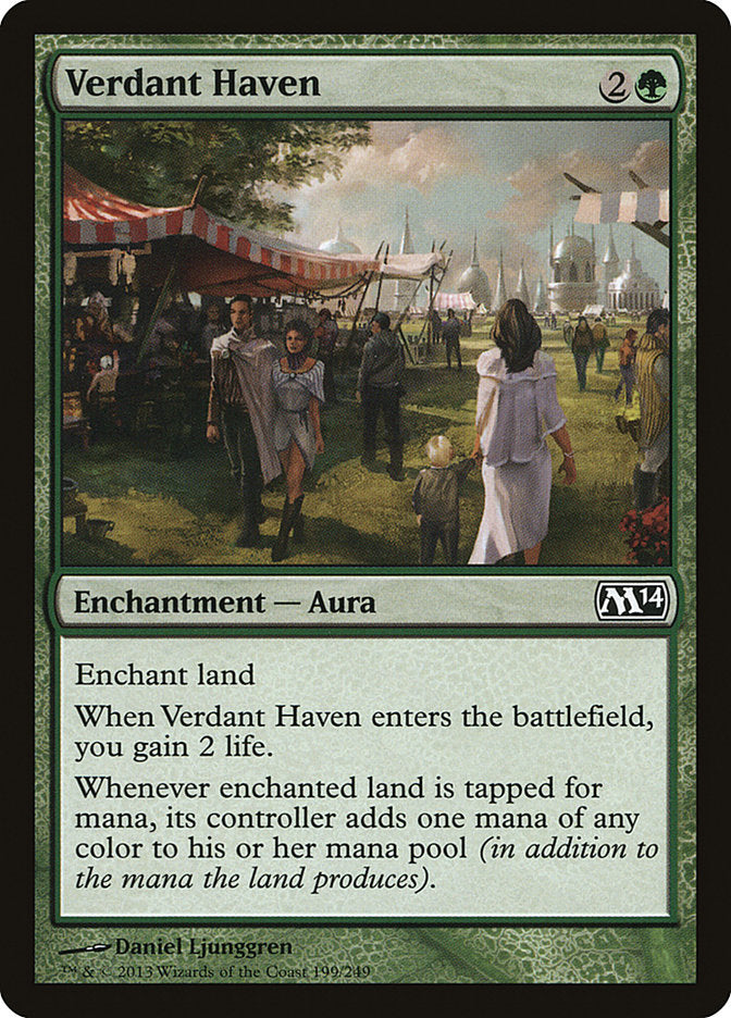 Verdant Haven - [Foil] Magic 2014 (M14)