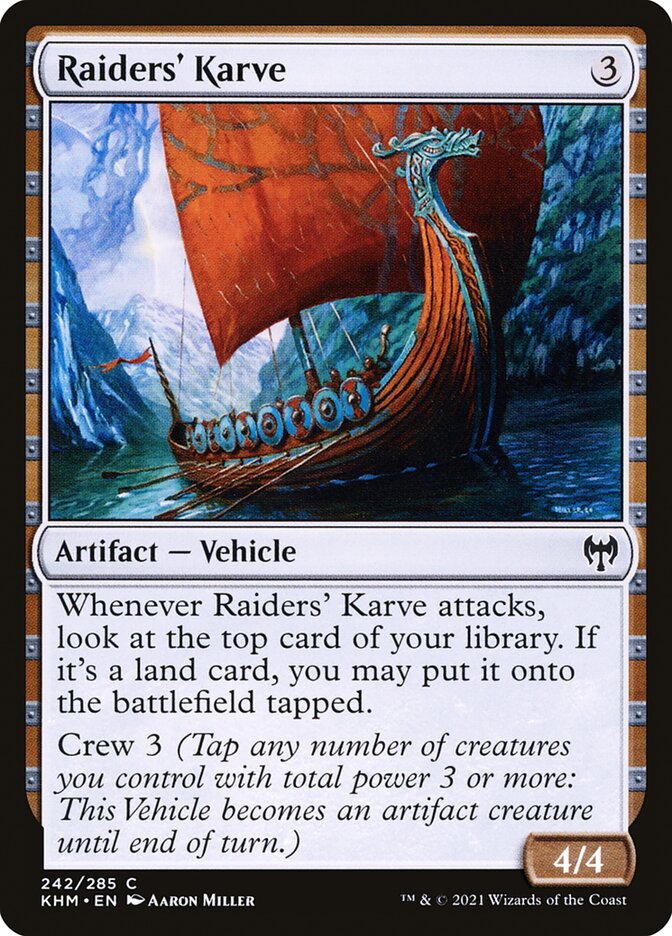 Raiders' Karve - [Foil] Kaldheim (KHM)