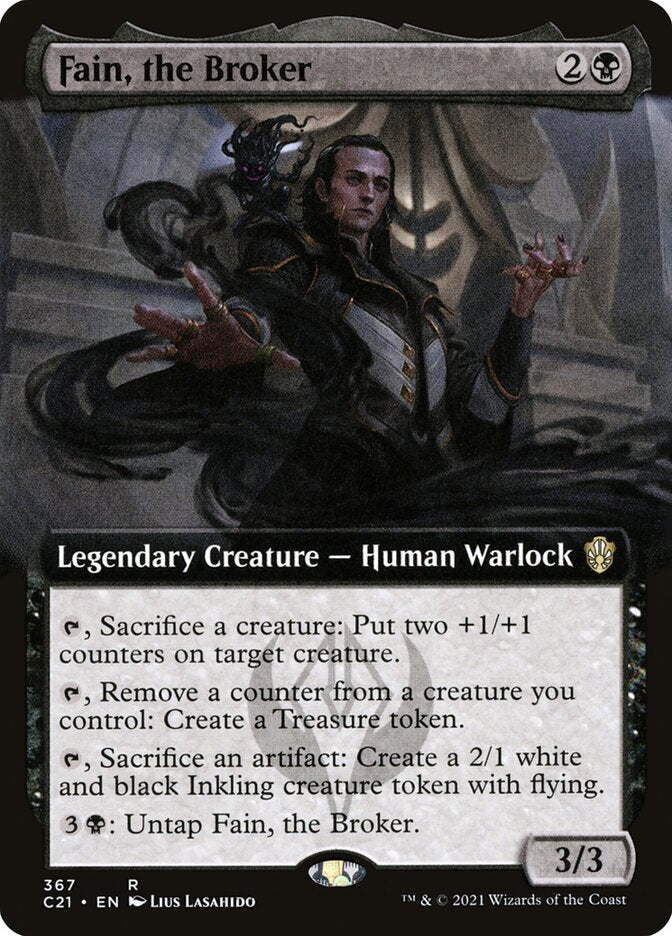 Fain, the Broker - [Extended Art] Commander 2021 (C21)