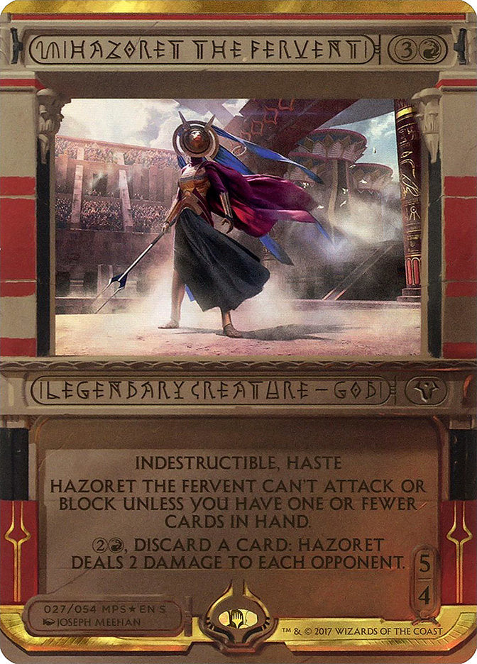 Hazoret the Fervent - [Foil] Amonkhet Invocations (MP2)